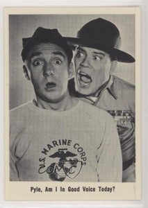 1965 Fleer USMC Gomer Pyle Jim Nabors Frank Sutton Vince Carter #5 gc7