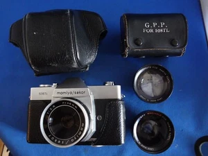 Mamiya/Sekor 528TL Camera + Wideangle & Telephoto Lens Set by G.P.P. - Picture 1 of 10