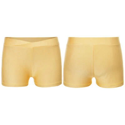 Niños Niñas Calzoncillos Baile Bragas Pantalones Cortos Elásticos Correr Gimnasia Foto 1 de 4