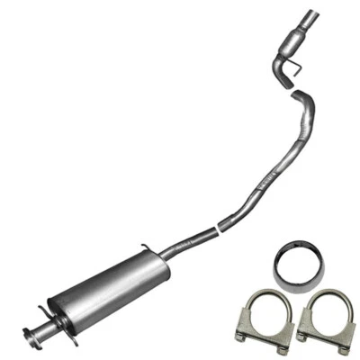 Stainless Exhaust Muffler & Pipes Kit fits: 2003-2006 Lincoln Navigator 5.4L - Image 1 of 4