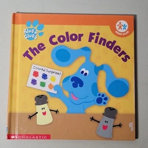 Blues Clues The Color Finders Nick Jr Book Club 2003 Viacom Hardcover Book - Picture 1 of 4
