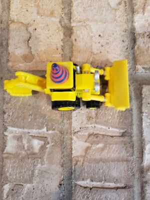 Bob The Builder Scoop 2004 Yellow Bulldozer 3 Inches - Image 1 of 4