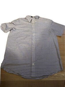 Arrow Button Up Shirt LT 16-17 1/2 Purple Color