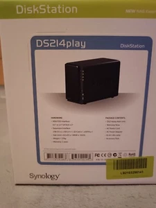 Synology DS214Play NAS with 2x 4TB Western Digital NAS HDD's. - Afbeelding 1 van 4