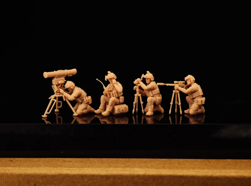 3D Printing 1/72 Modern Russian sso Special Forces 4  Person Unpainted - Изображение 1 из 2