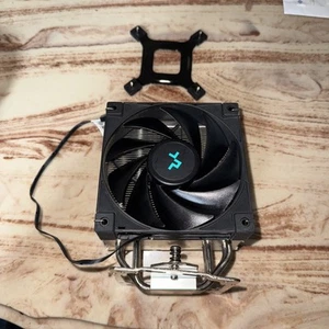 DeepCool AK400 Zero Dark Fan CPU Cooler - 120mm Silent Fan With Matrix Fins - Picture 1 of 7