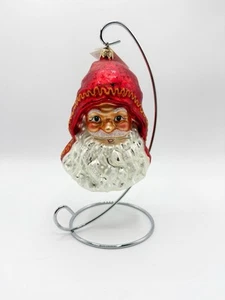 Vtg 1997 Christopher Radko JOLLY ELF SANTA CLAUS Large Christmas Ornament 6" NWT - Picture 1 of 3