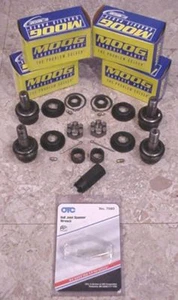 MOOG Upper Lower Ball Joint Kit Dana Corporate 44 1/2 3/4 Ton 4WD Front Axle - Picture 1 of 1