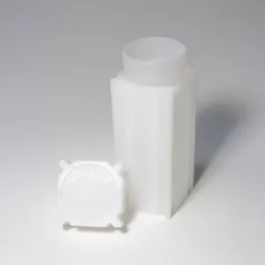 Tubos de monedas de cuarto de galón CoinSafe blancos cuadrados apilables para cuartos de galón 5 un. - Imagen 1 de 4