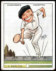 Churchman - 'Men of the Moment in Sport (S1L)' (1929) - J. Borotra (France) - Picture 1 of 2