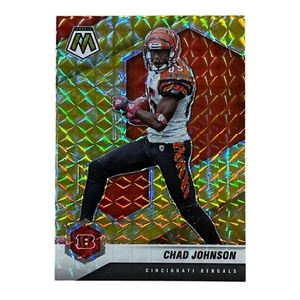 2021 Panini Mosaic Prizm Gold #48 Chad Johnson Cincinnati Bengals Football Card - Picture 1 of 2