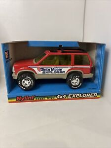 1992 Nylint Steel Toys 4x4 Ford Explorer Metal Muscle Made in USA 6833 Large Red