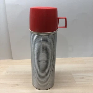 Vtg Thermos Bottle 2284 USA w/ Red Cup 22A63 Stopper 722 Filler 22F Collectible - Picture 1 of 10