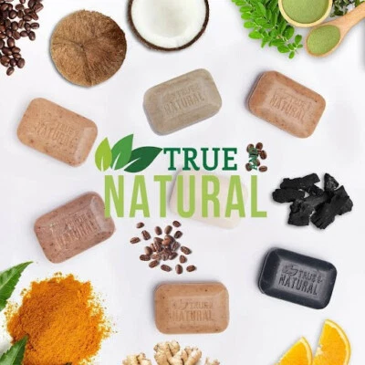 Mejor Jabón Natural Cúrcuma Aloe Vera Coco Cítricos Jengibre 4 Barras de Jabón  Foto 1 de 4