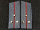 (R2) Schulterklappen Oberleutnant Rangabzeichen Russland CCCP UDSSR Grau Rot