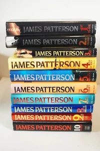 James Patterson Women's Murder Club Books #1-10. Hardcover. - Picture 1 of 13