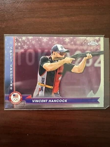 2024 Topps Chrome US Olympics #103 Vincent Hancock - Skeet Shooting - Picture 1 of 2