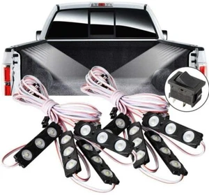 LED Truck Pickup Bed Lights Cargo Bed Lighting Kit Switch Under Car Off Road - Picture 1 of 6