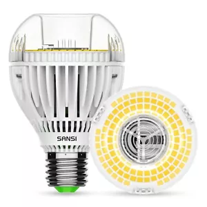 SANSI 300W Equivalent LED Light Bulb 4500lm A19 30W 5000K Daylight Workshop Lamp - Picture 1 of 10