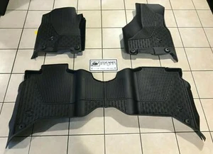 19-25 Ram 2500 3500 4500 5500 Crew Cab Bench Seats All Weather Floor Mats Mopar - Picture 1 of 4