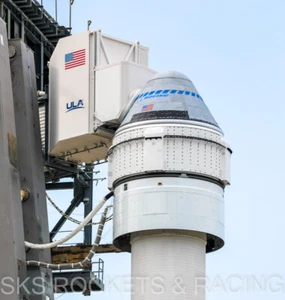 8x10 Photo 2022 May NASA Boeing Starliner CST-100 ULA Atlas V N22 OFT-2 ISS Demo - Imagen 1 de 1