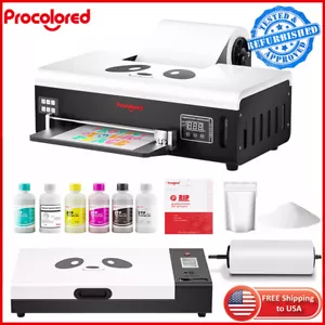 Procolored refurbishment A4 L800 DTF Printer Transfer Printer DIY Dark T-Shirt - Picture 1 of 11
