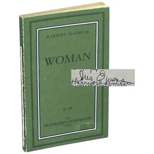 Harriet Daimler, Iris Owens / Woman The Woman Thing Signed 1965 - Imagen 1 de 4