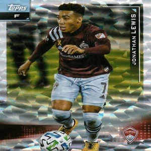 Jonathan Lewis (Colorado Rapids) 2021 Topps Foil Parallel Card - Card Number 121 - Picture 1 of 2