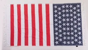 Toalla de playa/baño American Flag Peshtemal - grande, suave, 100 % algodón - Imagen 1 de 7