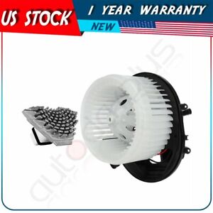 Blower Motor and Resistor HVAC Fit For 2003 2004-2007 Volvo XC70 2003-2014 XC90