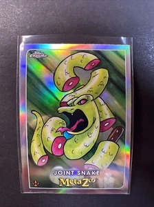 2022 Topps Chrome MetaZoo Series 0 - JOINT SNAKE #104 Silver Refractor Holo Rare - Picture 1 of 2