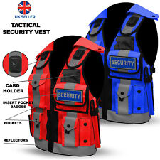 NEW Hi Viz Tactical Security Dog Handler Vest Enforcement CCTV Tac Vest Ultra