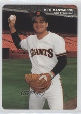 1989 Mother's Cookies San Francisco Giants Stadium Giveaway Kirt Manwaring #23