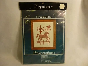 Presentations Weathervanes Cross Stitch Kit 11x14 Rare 7202 - Picture 1 of 1