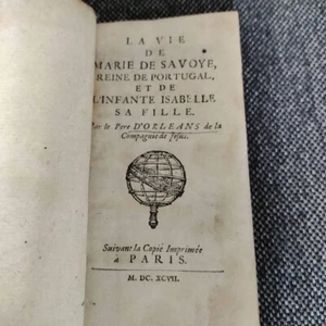 La vie de Marie de Savoye, Reine de Portugal... SB printed 1697 in Paris - Picture 1 of 7