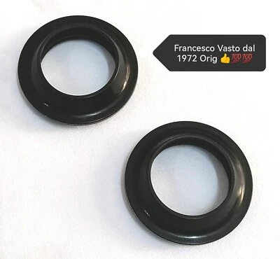 Kit 2 Parapolvere Piaggio Liberty 30x40.5x10.5 Forcella Kimco Yamaha SYM Garelli - Immagine 1 di 3