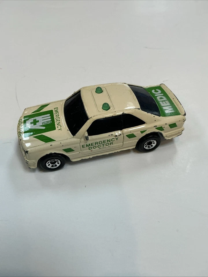 Mercedes 500 SEC 1990-1984 Matchbox vintage - médico de urgencias Foto 1 de 2