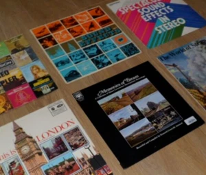 Various 12" LP Vinyl Record Samplers / Sound Effects / Sounds LP's / Steam - Picture 1 of 31