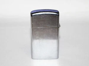 Encendedor de cigarrillos de bolsillo con cremallera de colección 11-1 cromo plateado retro - Imagen 1 de 4