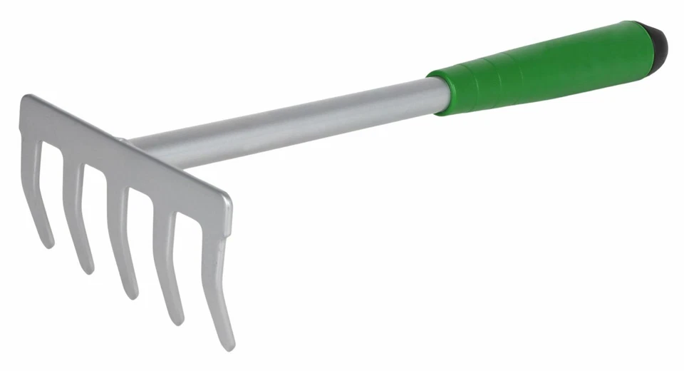 Kleinrechen mit Kunststoffgriff 35cm Handrechen Harke Gartengerät Gartenhelfer - Bild 1 von 1