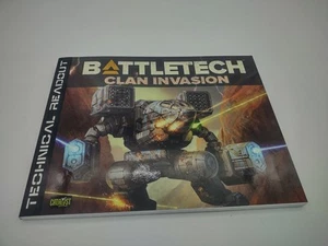 NEW! Battletech Technical Readout Clan Invasion (3050-3055 Mechs) Catalyst 35136 - Picture 1 of 11