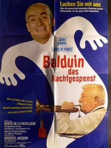 Balduin, das Nachtgespenst - Louis de Funes - Filmposter A1 84x60cm gefaltet - Picture 1 of 1