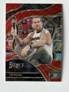 2024 Panini Select WWE CM Punk /99 Ringside Red Wave #212 Second City Saint! - Picture 1 of 3