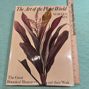The Art Of The Plant World Martin Rix HB DJ Great Illustrations - Foto 1 di 24