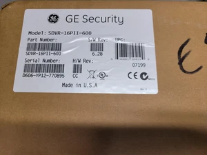 NEW GE StoreSafe Pro II 16-Channel Commercial CCTV 600GB Recorder SDVR-16PII-600 - Picture 1 of 8