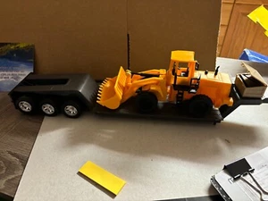 NEW RAY LOWBOY & WHEEL LOADER TRAILER, NO PACKAGING #B 603 - Picture 1 of 4