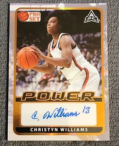 Christyn Williams 2021-22 Leaf Pro Set Womens AUTOGRAPH Bronze Uconn Huskies Mys - Picture 1 of 3