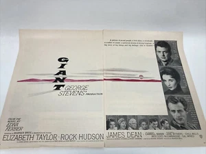 Publicidad gigante James Dean Liz Taylor 2 páginas Alka-Seltzer Phillip Morris de colección - Imagen 1 de 12