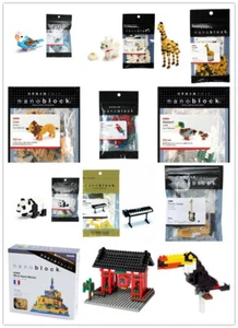 Nanoblocks Mini Collection - Animals, Instruments Micro Building Blocks - Picture 1 of 38