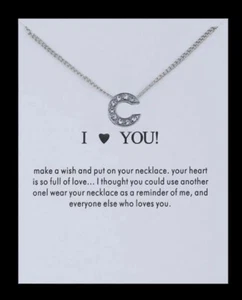 Women's Personalized Fashion Jewelry Rhinestone Letter Initials Necklace Z - Picture 1 of 7